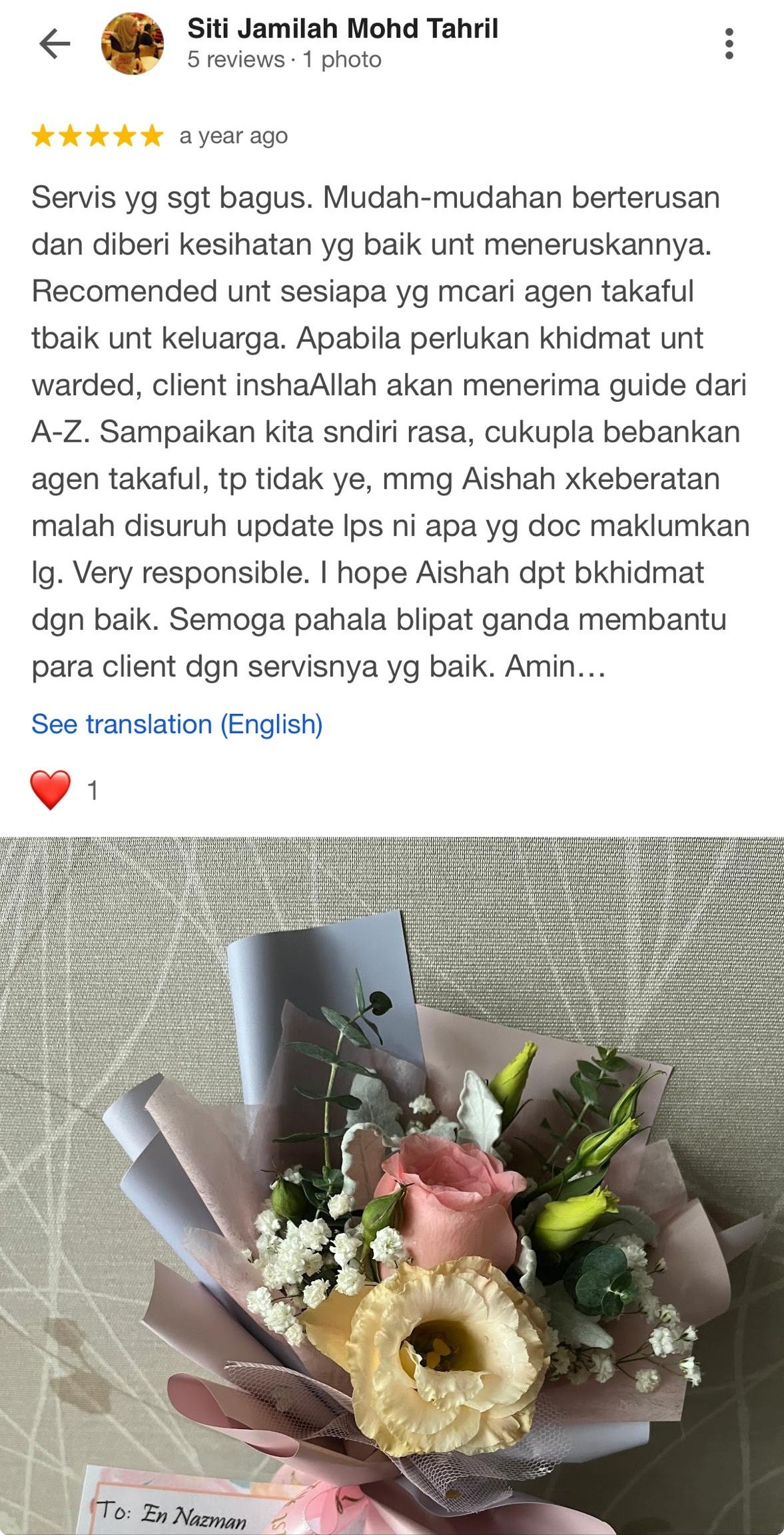 testimoni pelanggan ejen takaful segamat 4